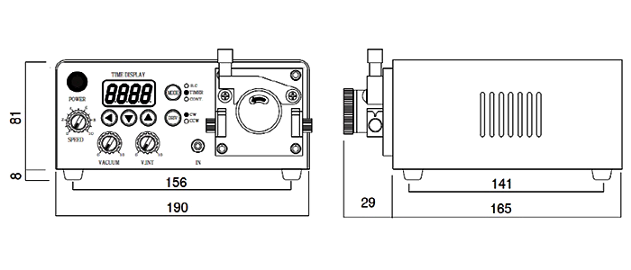BX-2 Volumetric Tubing Dispenser