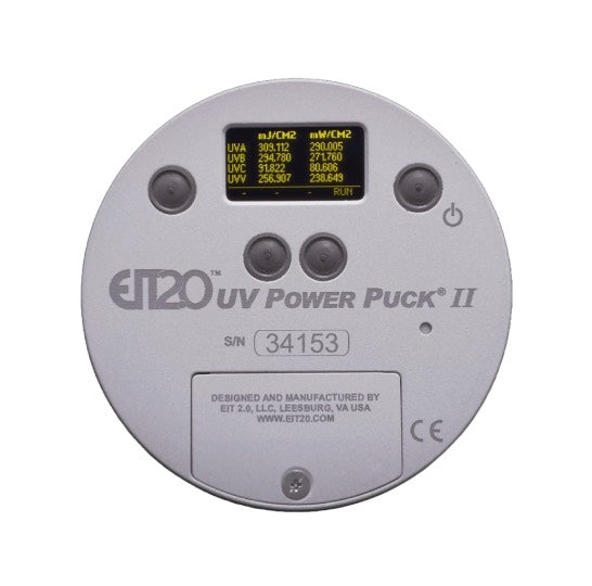 Power Puck® II Profiler (4 UV Bands with Display, 128 Hz Profile Sampling)