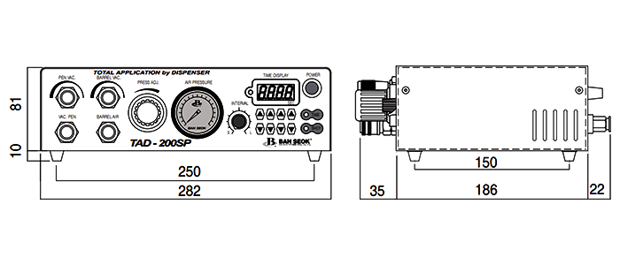 TAD-200SP High-Precision Vacuum Pick-Up & Dispensing Controller