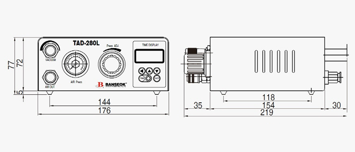 TAD-280L Precision Fluid Dispensing Controller