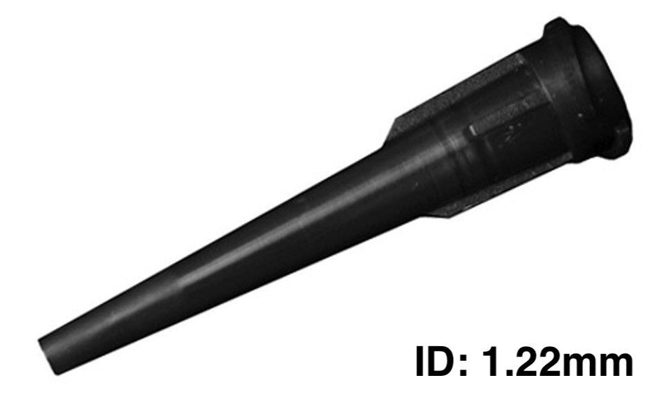GA 16 Black Plastic Tapered Tip