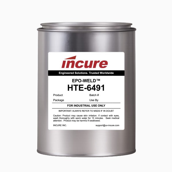 Incure Epo-Weld™ HTE-6491 High-Performance Black Epoxy with Superior Peel and Shear Strength – Pint / Quart / Gallon