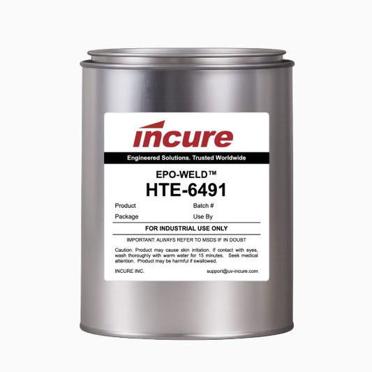 Incure Epo-Weld™ HTE-6491 High-Performance Black Epoxy with Superior Peel and Shear Strength – Pint / Quart / Gallon