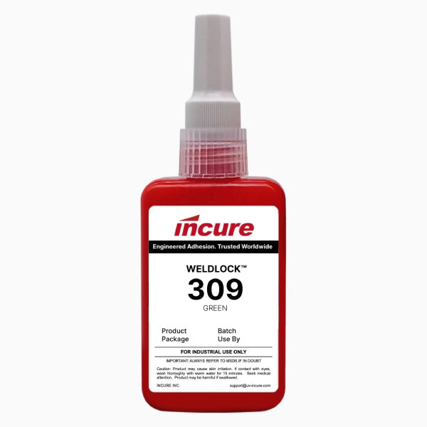 Incure WeldLock™ 309 Retaining Compound Green – 50ml / 250ml