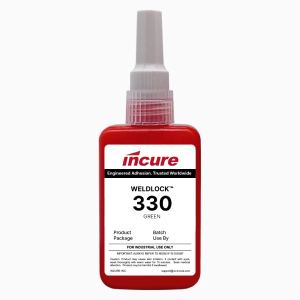 Incure WeldLock™ 330 Retaining Compound Green – 50ml / 250ml