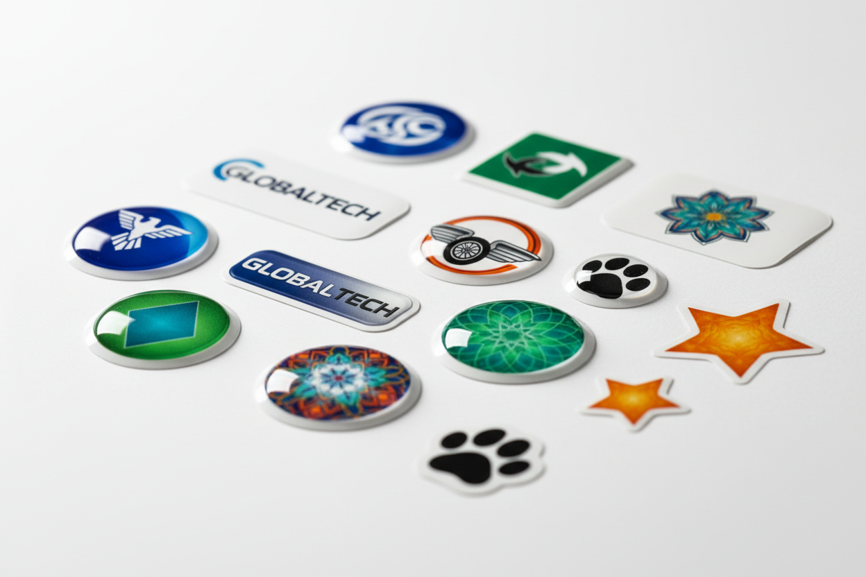 dome stickers
