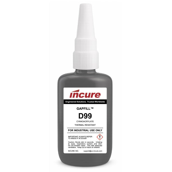 Incure GapFill™ D99 Thermal Cycling Resistant Adhesive for High Temp – 20g / 500g