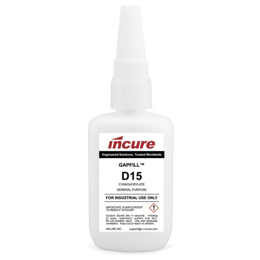 Incure GapFill™ D15 Gap-Filling Metal Bonder for High-Strength Applications – 20g / 500g