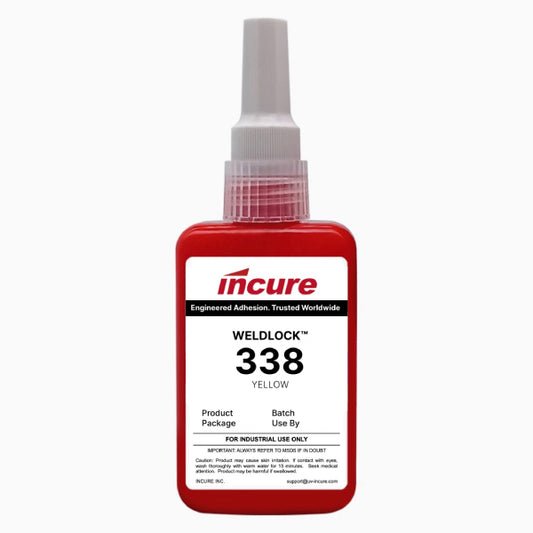 Incure WeldLock™ 338 Retaining Compound Yellow – 50ml / 250ml