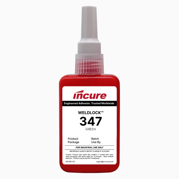 Incure WeldLock™ 347 Retaining Compound Green – 50ml / 250ml