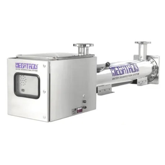 MEGATRON® UV Water Disinfection 90 – 450 GPM - Automatic Wiper System (Lamps / Quartz Sleeves Included)