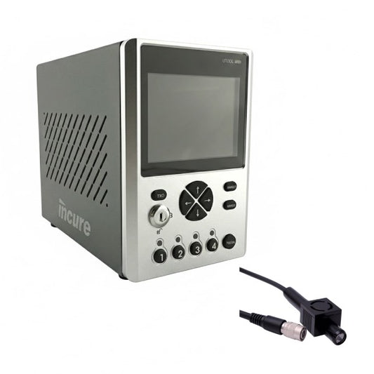 Incure L9000 Compact UV LED Spot Curing Lamp with Cool Guide (includes a pair goggles with optional 1 to 4 lightguide)